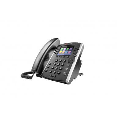 Polycom VVX 410 - Бизнес медиа-телефон с цветным дисплеем