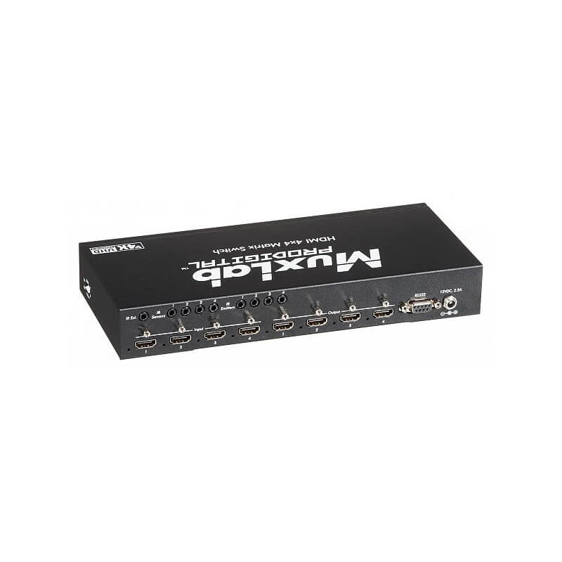 Матричный коммутатор 4X4 HDMI TO HDMI MATRIX, 4K Muxlab 500440 – купить ...