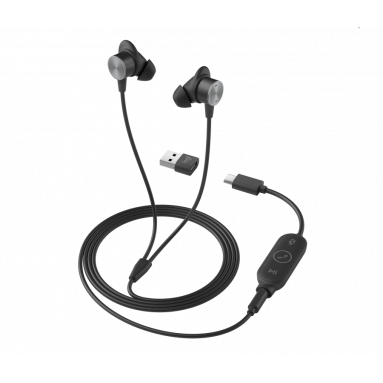 Гарнитура Logitech Zone Wired Earbuds