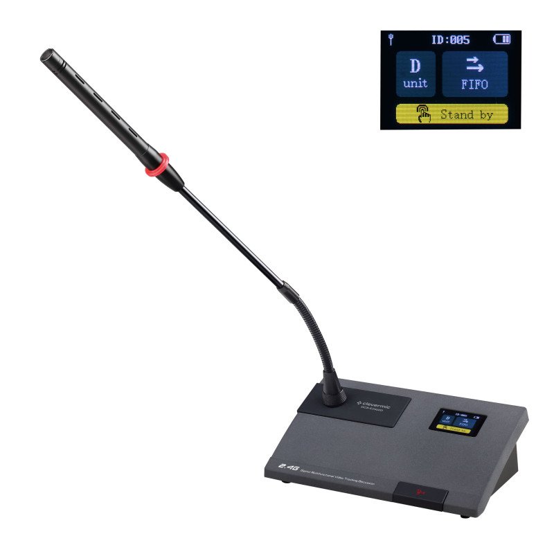 Микрофонный пульт делегата CleverMic DCS-E2402D (беспроводной)